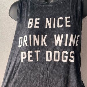 Xl Grayson thread grey tank top